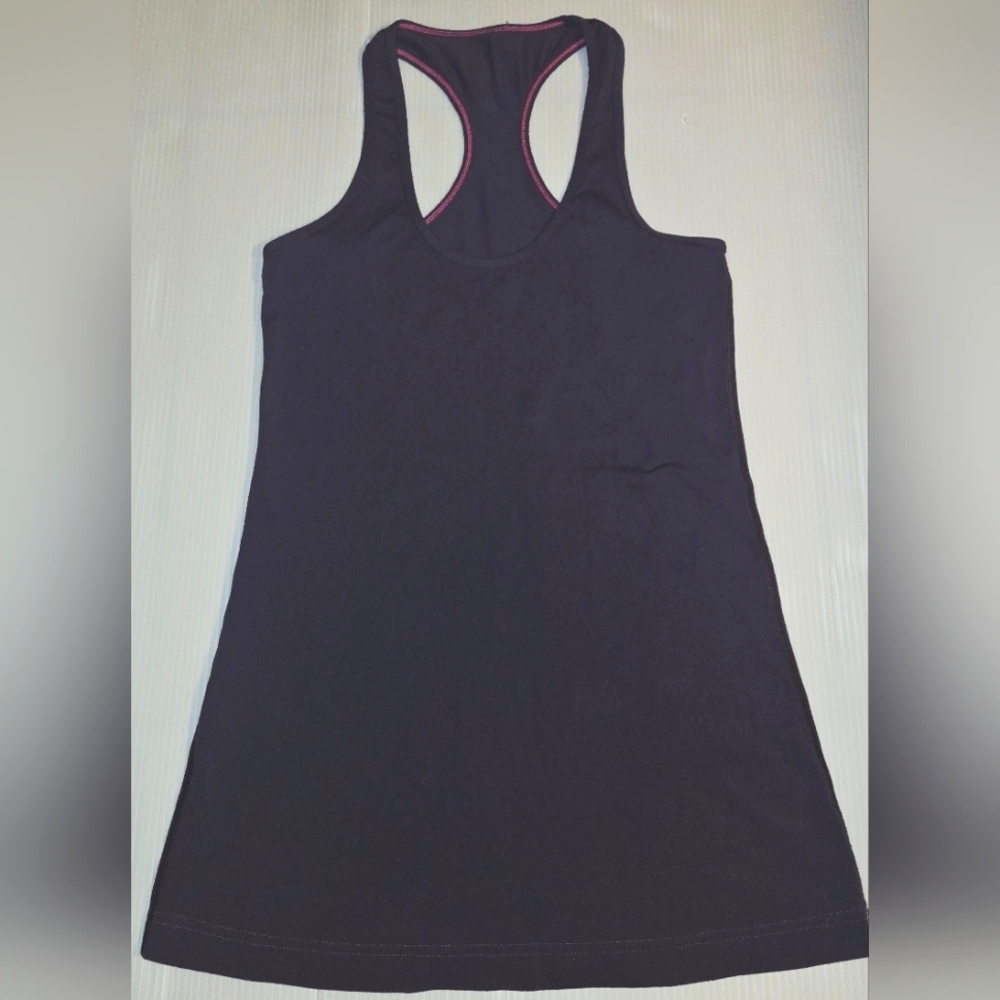 Lululemosn Elegant Black Racerback Tank Top